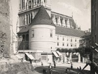 Ulica Pod zidom, pogled prema katedrali, oko 1930. godine